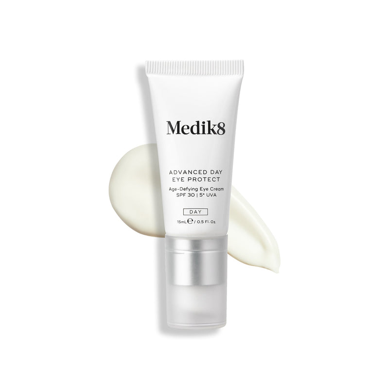 Tubka preparatu Medik8 Advanced Day Eye Protect o współczynniku SPF 30.